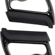 Load image into Gallery viewer, Ciro Toe Rest - 1-1/4" - Black 60420 - Side View