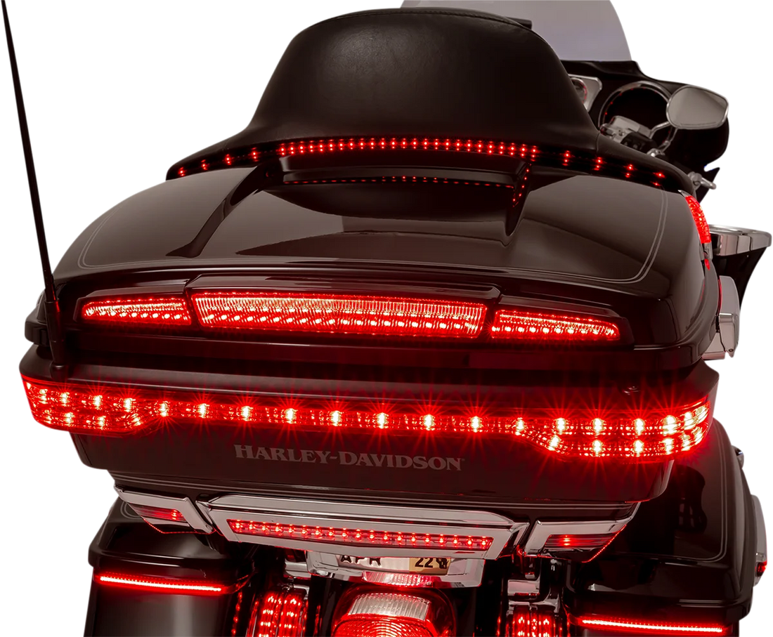 Ciro Trunk Light/Taillight - Black - Red 40115 - Back View