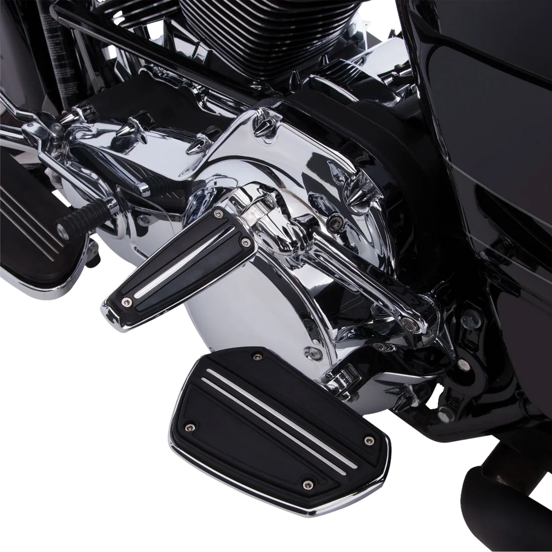 Ciro Twin Rail Board - Chrome 60301 - Back View