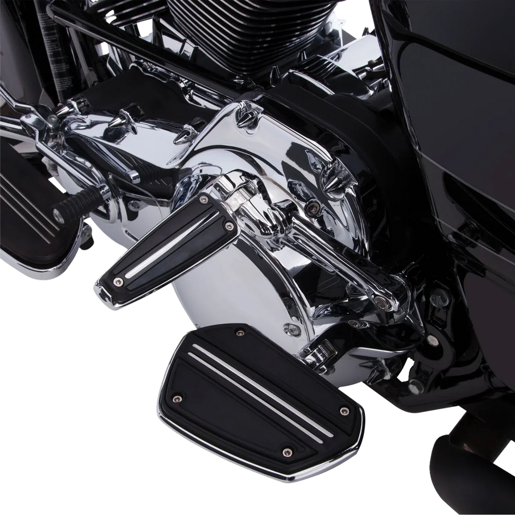 Ciro Twin Rail Board - Chrome 60301 - Back View