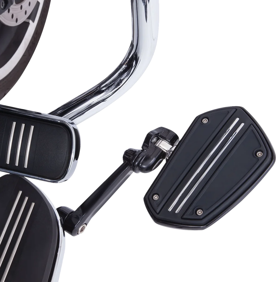 Ciro Twin Rail Board - Chrome 60301 - Installation View