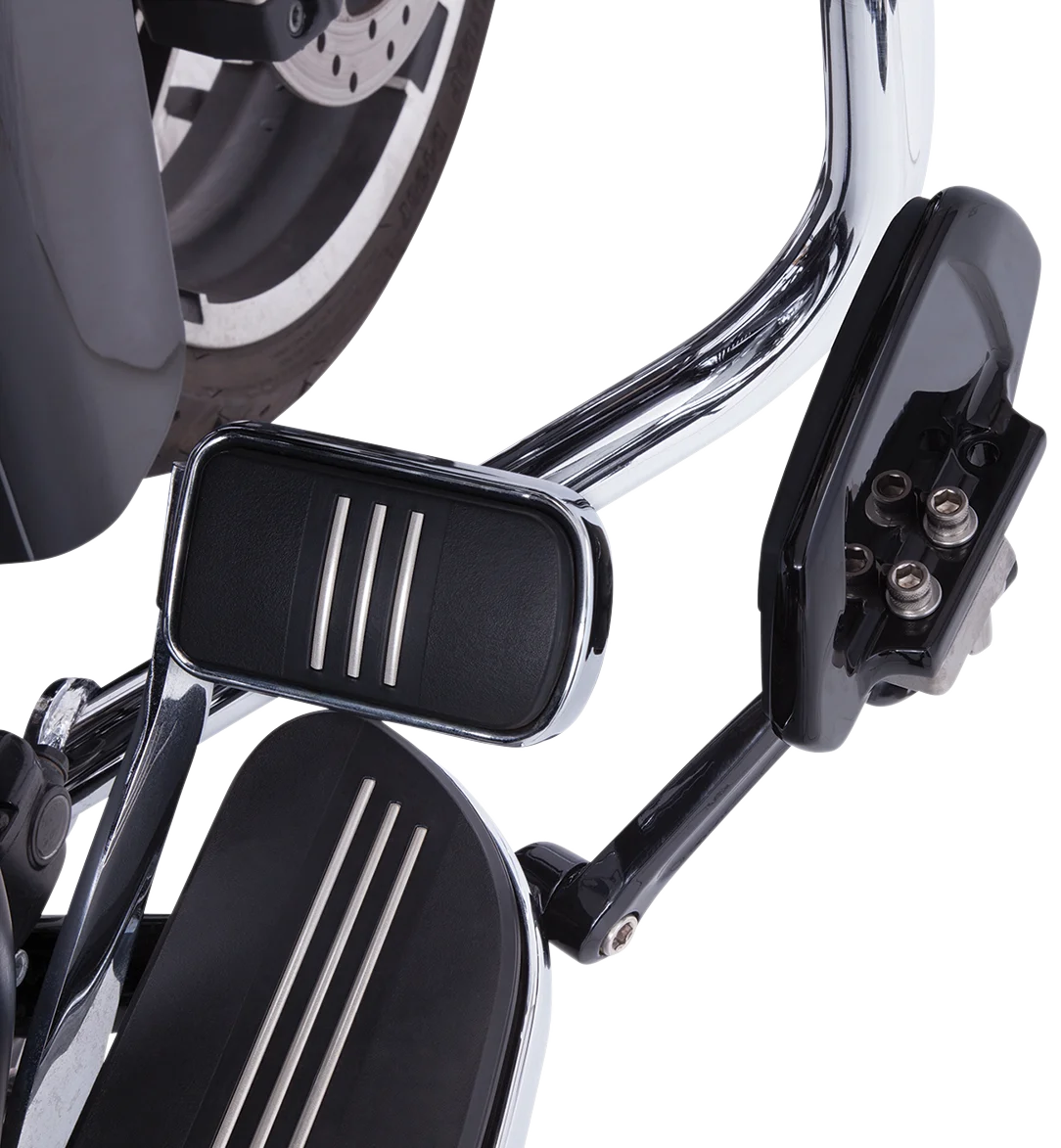 Ciro Twin Rail Board - With Adapter - Black 60221 - Side View