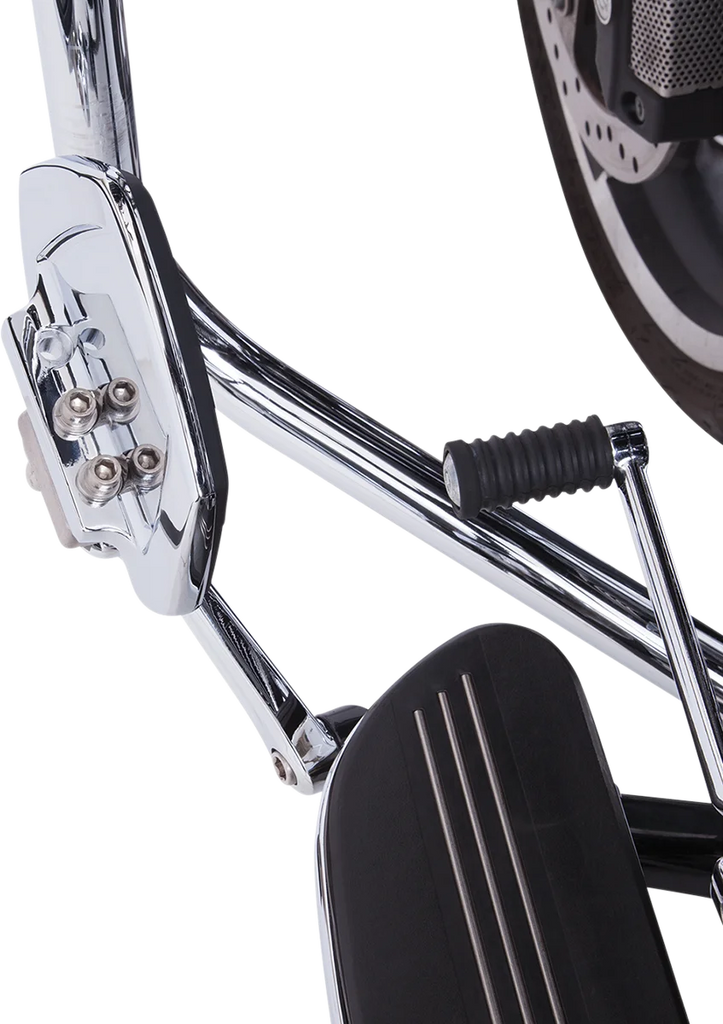 Ciro Twin Rail Board - With Adapter - Chrome 60201 - Side View