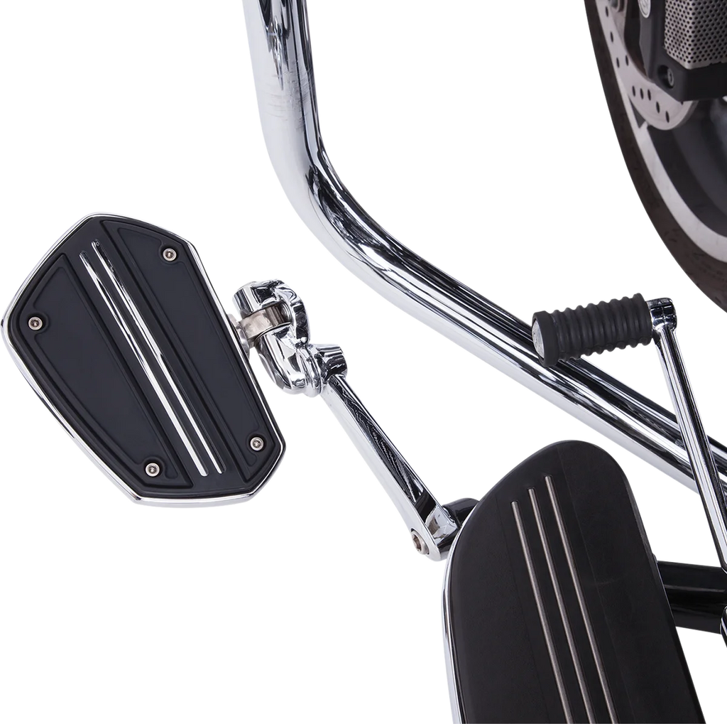 Ciro Twin Rail Board - With Adapter - Chrome 60201 - Installation View