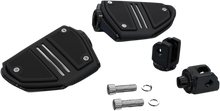 Load image into Gallery viewer, Ciro Twin Rail Footpeg - Black - Softail 61427 - Main Product View