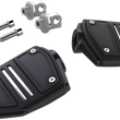 Load image into Gallery viewer, Ciro Twin Rail Footpeg - With Mount - Black 61425 - Main Product View
