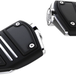 Load image into Gallery viewer, Ciro Twin Rail Footpeg - With Mount - Black 61425 - Side View