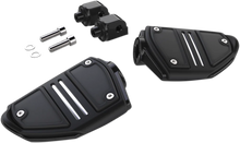 Load image into Gallery viewer, Ciro Twin Rail Footpeg - With Mount - Black - Softail 61426 - Main Product View