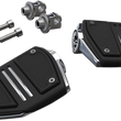Load image into Gallery viewer, Ciro Twin Rail Footpeg - With Mount - Chrome 61405 - Main Product View