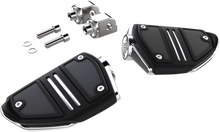 Load image into Gallery viewer, Ciro Twin Rail Footpeg - With Mount - Chrome - Softail 61406 - Main Product View