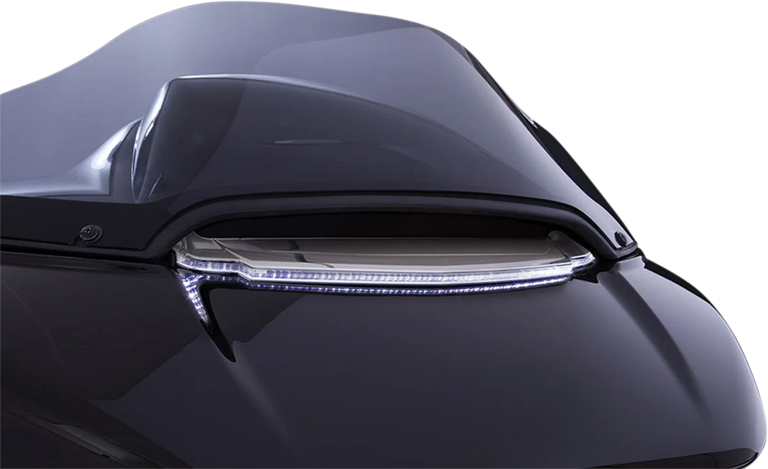 Ciro Vent Trim with LED - 15-20 FLTR - Chrome 40020 - Side View