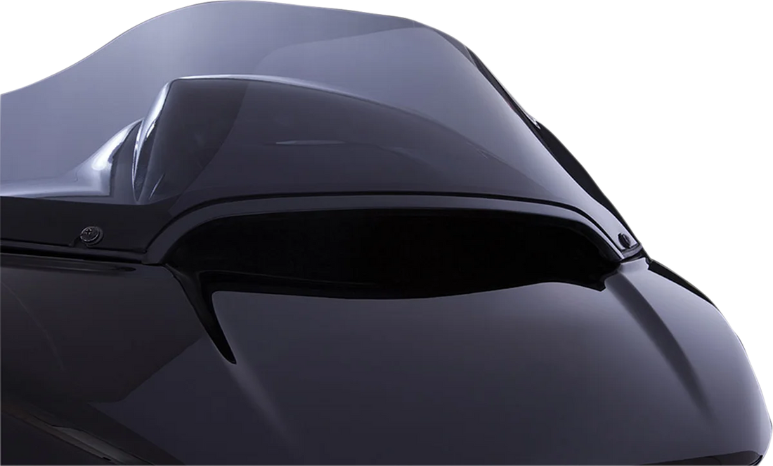 Ciro Windshield Center Light Trim - Black 11053 - Back View