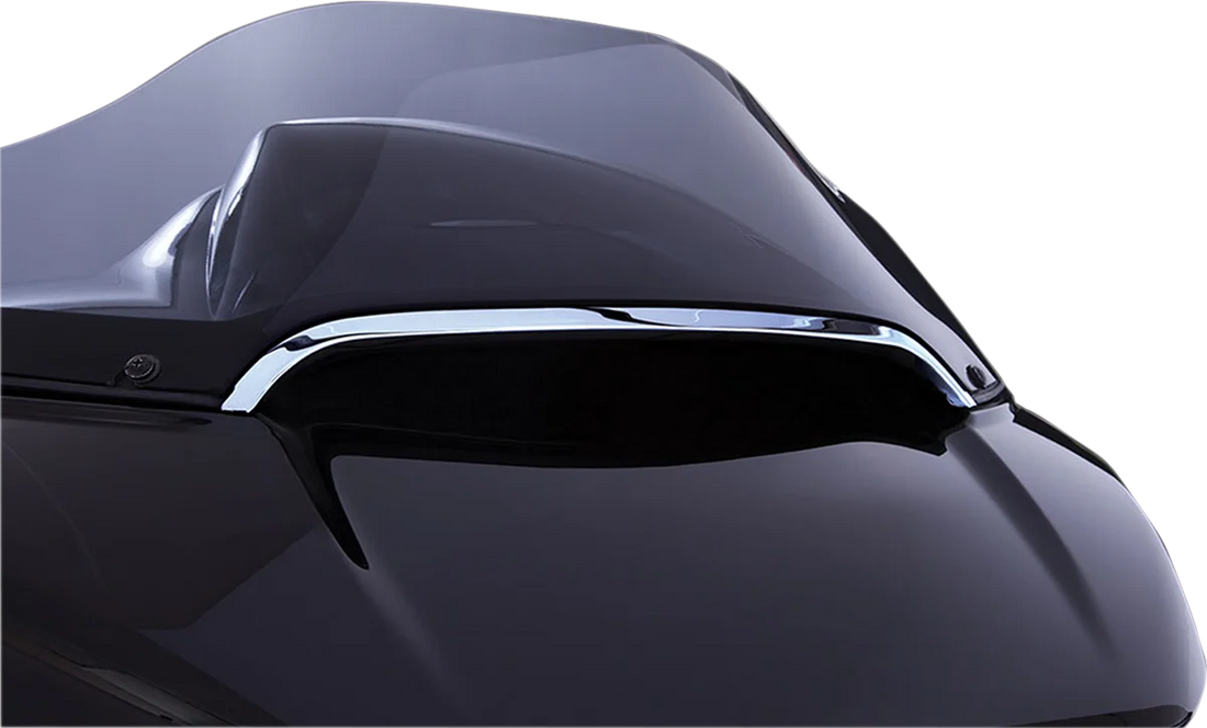 Ciro Windshield Center Light Trim - Chrome 11052 - Back View