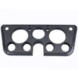 Load image into Gallery viewer, Clayton Machine Works Gauge Bezel 67-72 GM P/U Carbon Fiber With Gray 6772-C