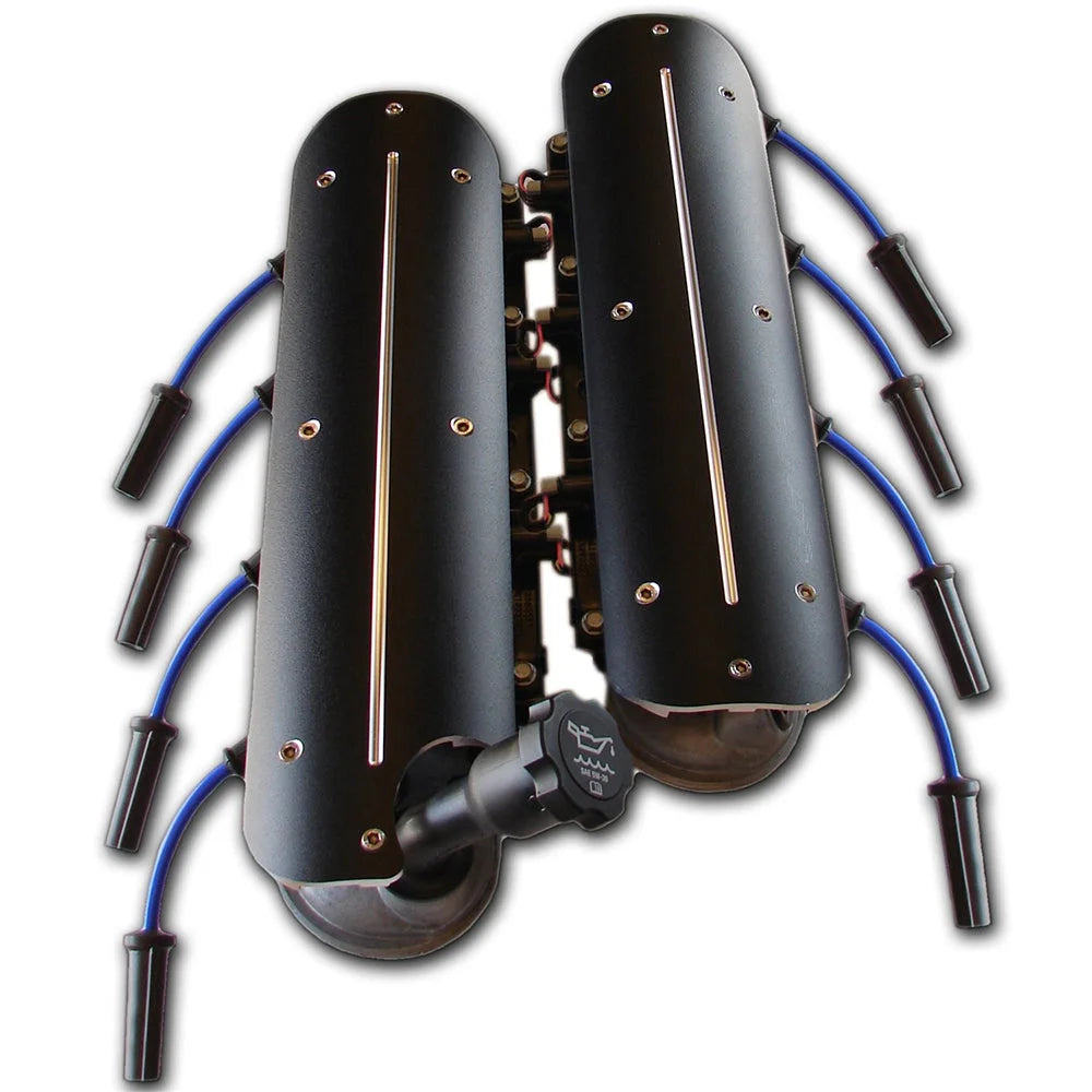 Clayton Machine Works LS Engine Coil Covers Pair Black LSC-01-B