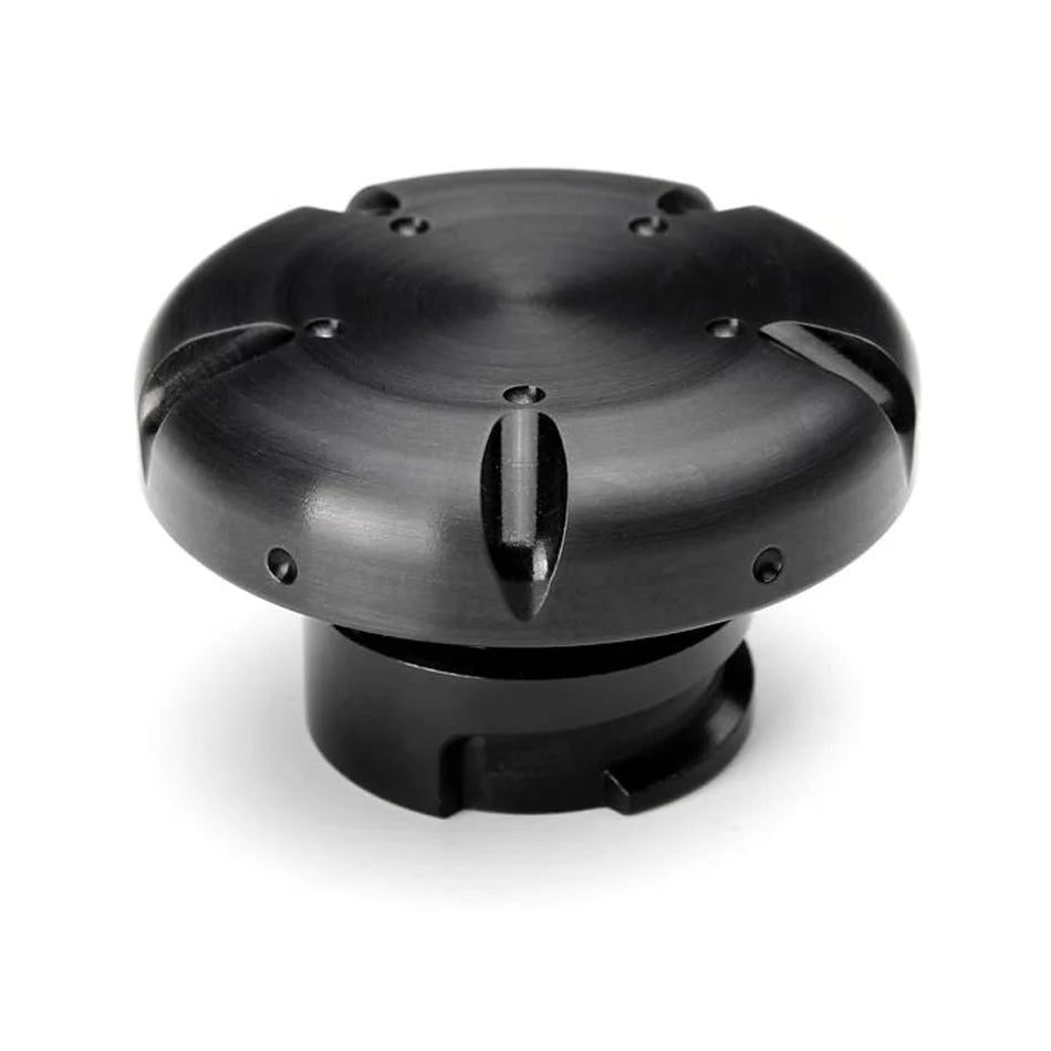 Clayton Machine Works LS Engine Oil Cap Dished Black LSO-02-B