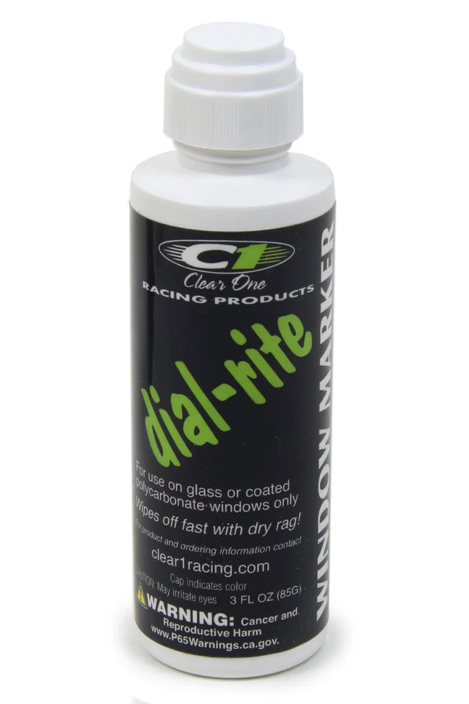 Clear One Dial-in Window Marker White 3oz Dial-Rite DRM1