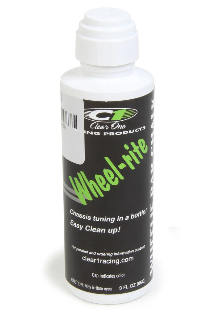 Clear One Wheelie Bar Chalk White 3oz WRC1