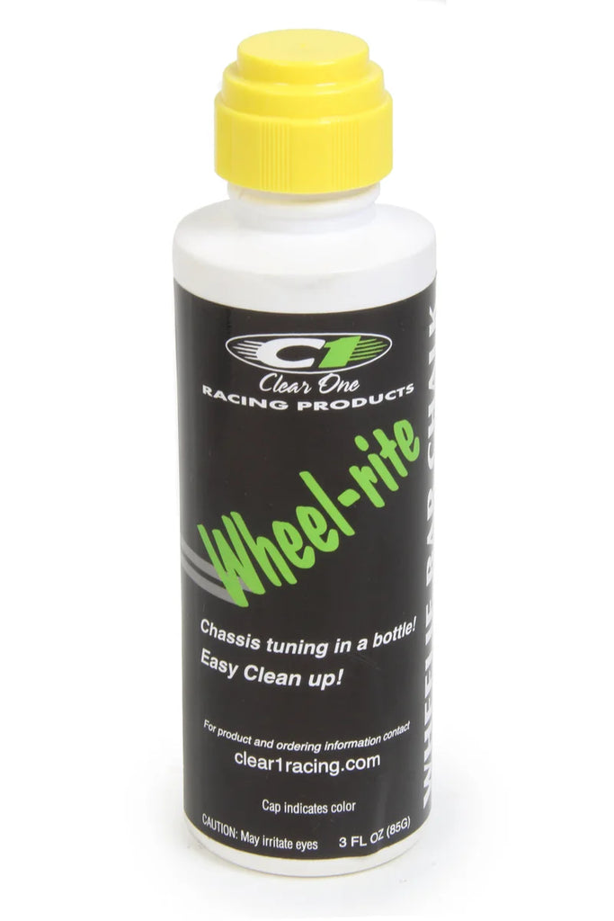 Clear One Wheelie Bar Chalk Yellow 3oz WRC2