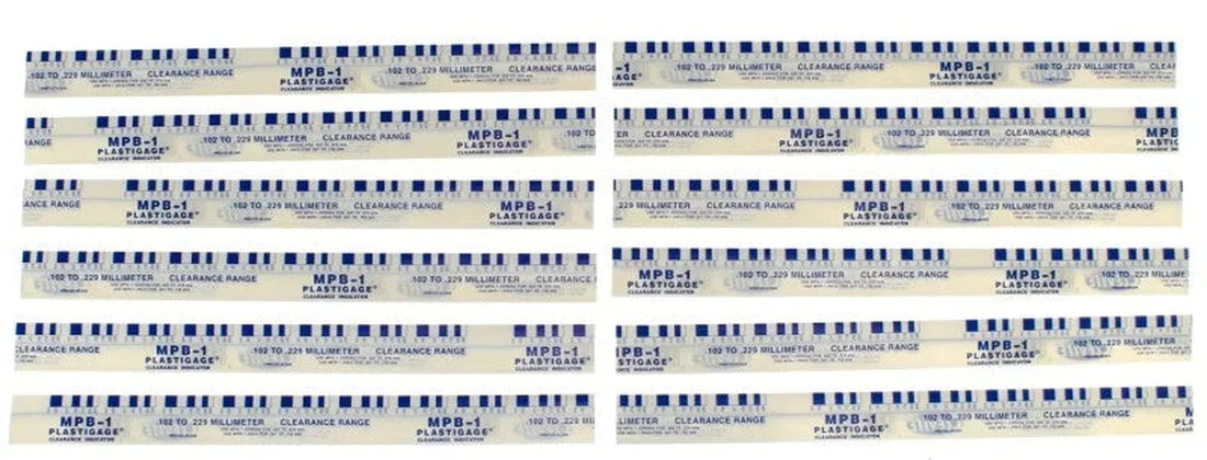 Clevite Plastigage Blue Plastigage - 12 Pack - Side View