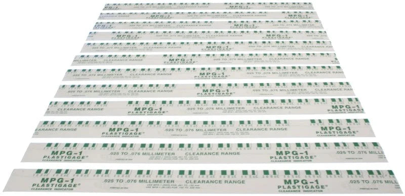 Clevite Plastigage Green Plastigage - 12 Pack - Side View