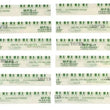 Load image into Gallery viewer, Clevite Plastigage Green Plastigage - 12 Pack - Main Product View