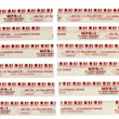 Load image into Gallery viewer, Clevite Plastigage Red Plastigage - 12 Pack - Side View