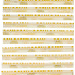 Load image into Gallery viewer, Clevite Plastigage Yellow Plastigage - 12 Pack - Main Product View
