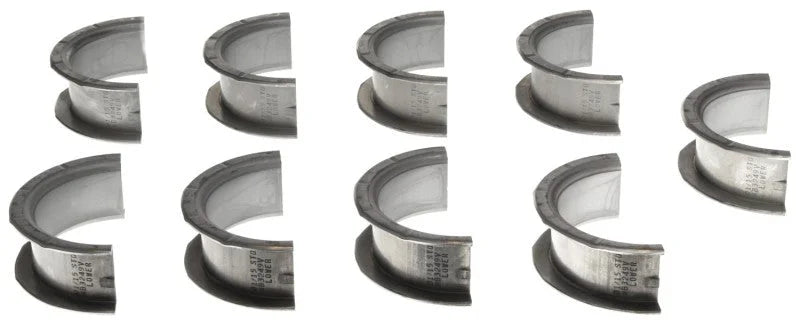 Clevite Tri Armor Top Fuel Coated Bearing HM-14 Upper Shells Only Individual Main Bearing - Side View