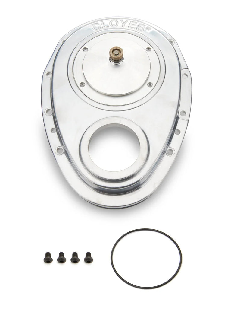 Cloyes Aluminum Timing Cover - fits SBC Rocket Block