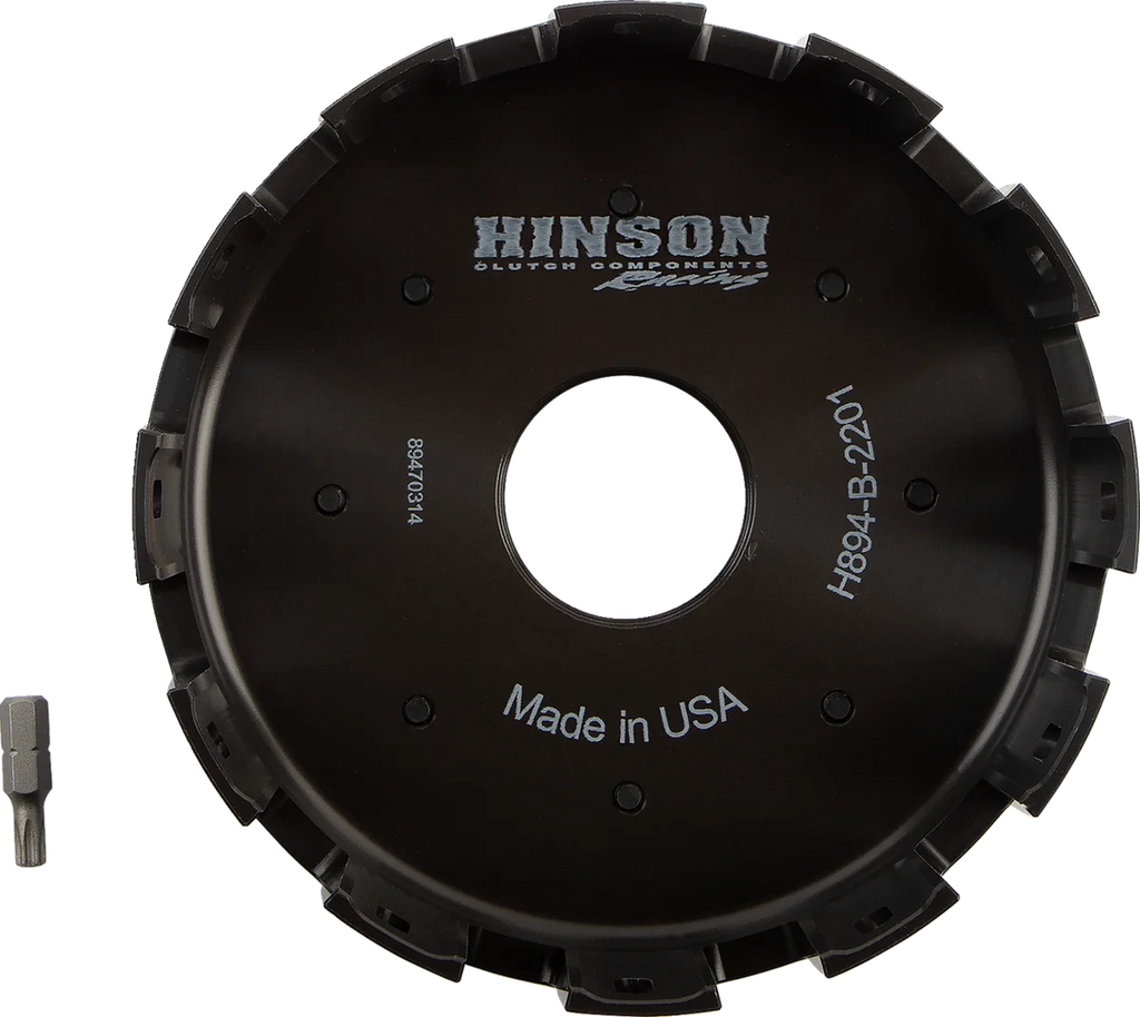 Clutch Basket - CRF250R/RX Hinson Racing H894-B-2201 - Side View