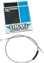 Load image into Gallery viewer, Clutch Cable - Braided DragSpecialties 5320206HE - Side View