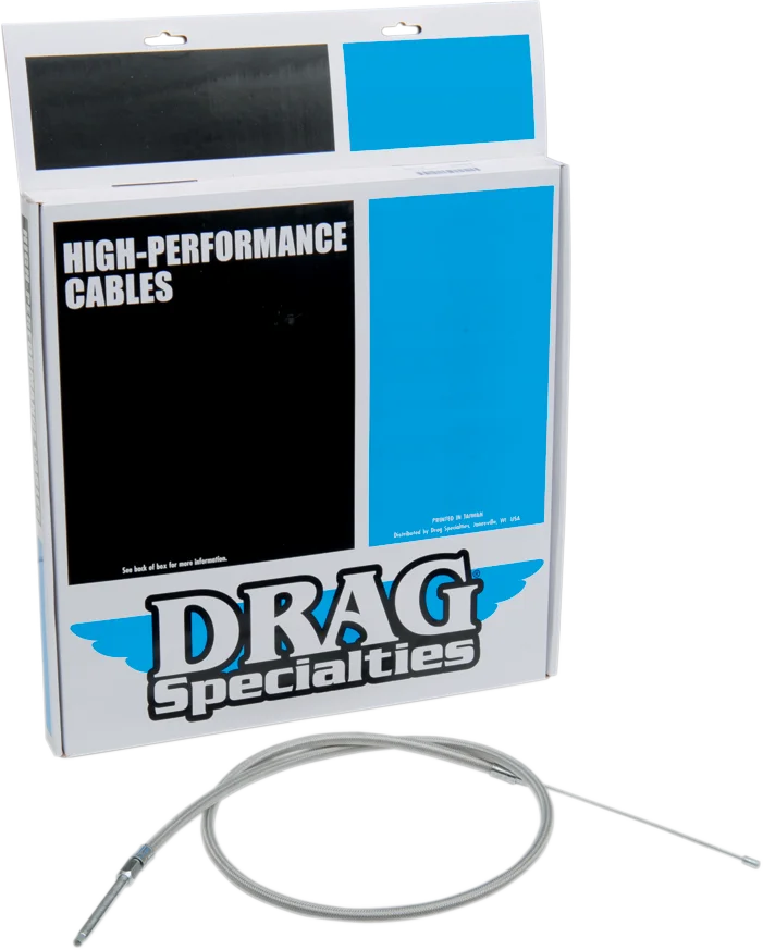 Clutch Cable - Braided DragSpecialties 5320655HE - Side View