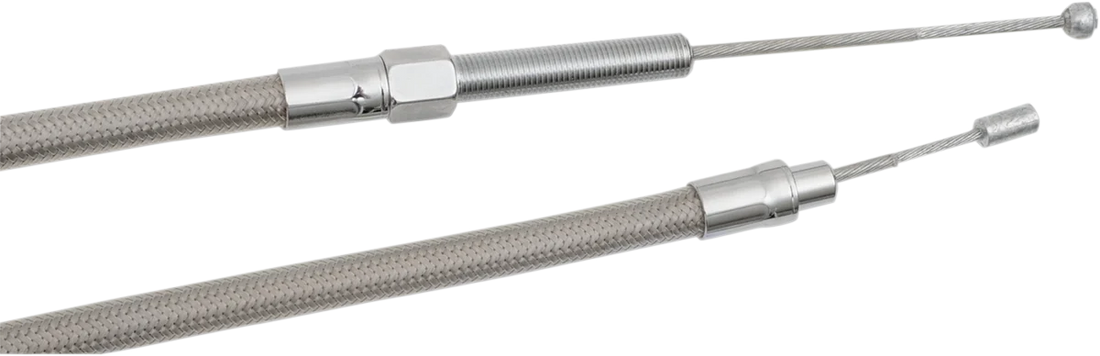 Clutch Cable - Braided DragSpecialties 5320700HE - Side View