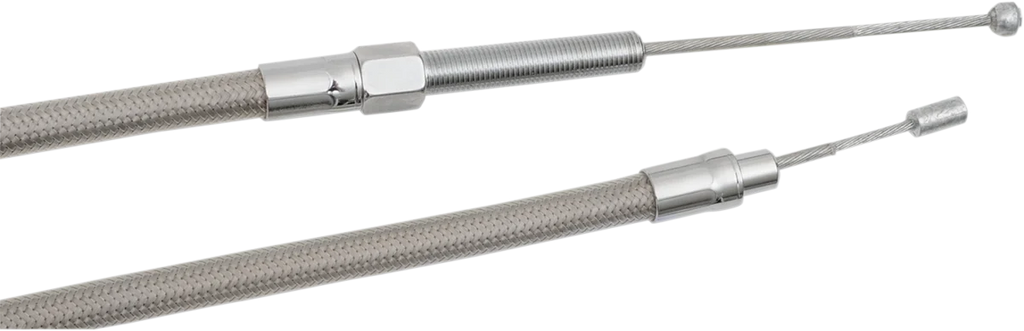 Clutch Cable - Braided DragSpecialties 5320700HE - Side View