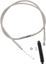 Load image into Gallery viewer, Clutch Cable - Braided DragSpecialties 5321306HE - Side View