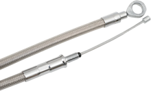 Load image into Gallery viewer, Clutch Cable - Braided DragSpecialties 5322303HE - Side View