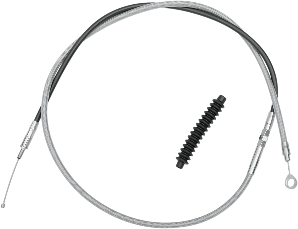 Clutch Cable - Braided DragSpecialties 5322408HE - Main Product View