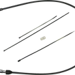 Load image into Gallery viewer, Clutch Cable - Upper - 35" - Black/Black DragSpecialties 6323401HE - Main Product View