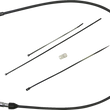 Load image into Gallery viewer, Clutch Cable - Upper - 36" - Black/Black DragSpecialties 6323402HE - Main Product View