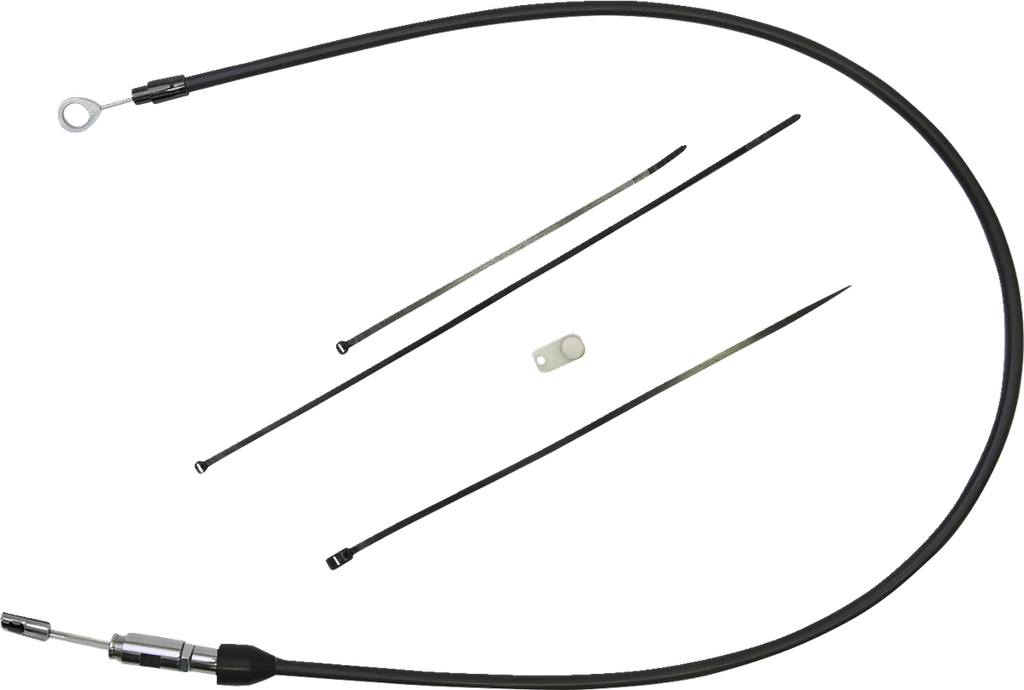 Clutch Cable - Upper - 36" - Black/Black DragSpecialties 6323402HE - Main Product View