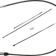 Load image into Gallery viewer, Clutch Cable - Upper - 39" - Black/Chrome DragSpecialties 4323500HE - Main Product View