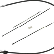 Load image into Gallery viewer, Clutch Cable - Upper - 41" - Black/Chrome DragSpecialties 4323502HE - Main Product View