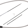 Load image into Gallery viewer, Clutch Cable - Upper - 45" - Stainless Steel DragSpecialties 5323506HE - Main Product View