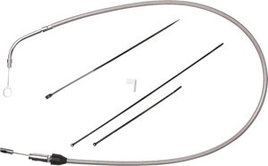 Clutch Cable - Upper - 47" - Stainless Steel DragSpecialties 5323508HE - Main Product View