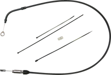 Load image into Gallery viewer, Clutch Cable - Upper - Bent Tube - 47&quot; - Black/Black DragSpecialties 6323508HE - Main Product View