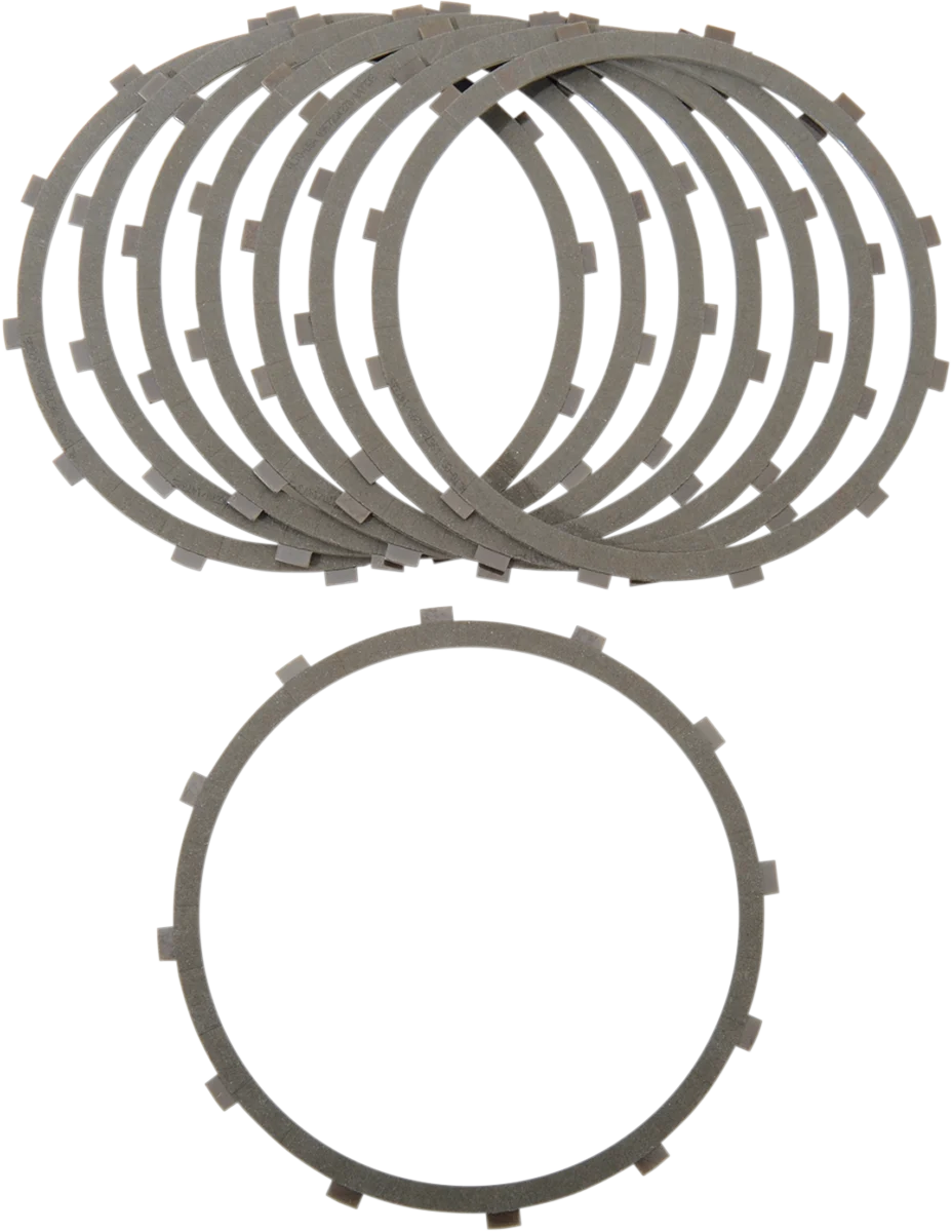 Clutch Friction Plate Set - Side View