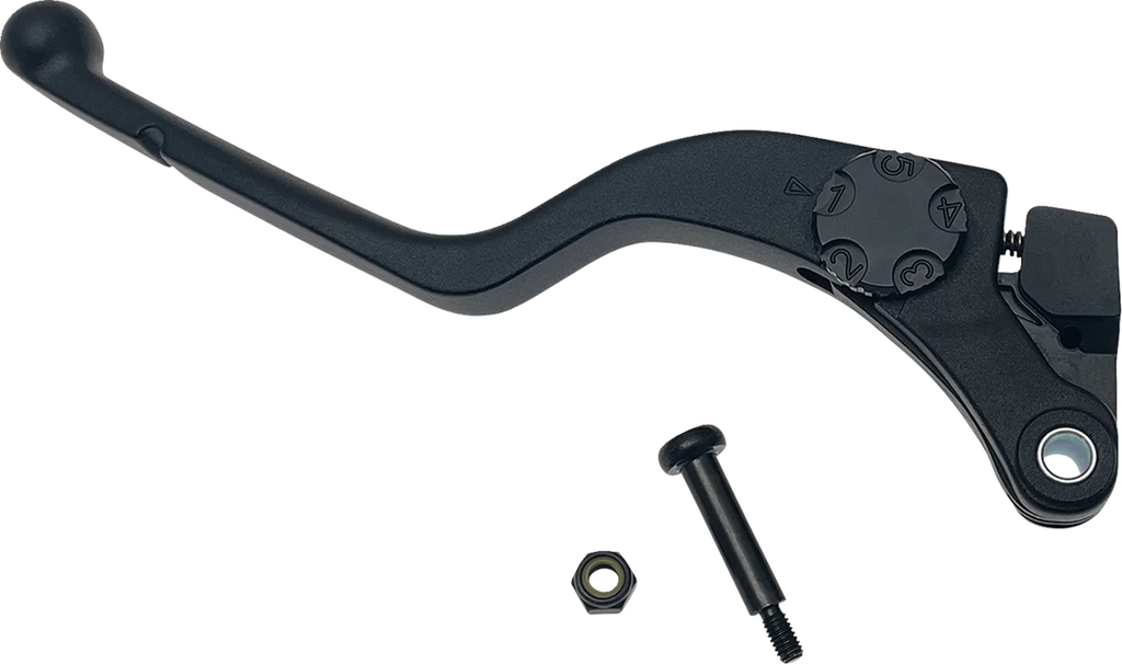 Clutch Lever Assembly - Black DragSpecialties H07-0731MB-C - Main Product View