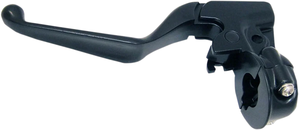 Clutch Lever Assembly - Black DragSpecialties H07-0790MB-2 - Side View