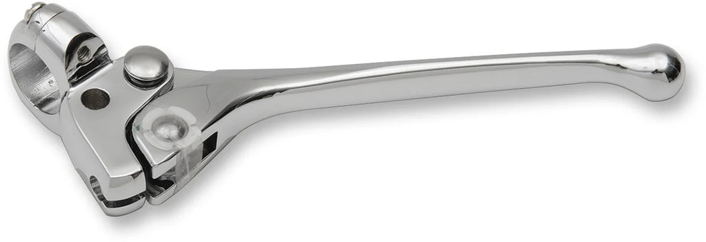 Clutch Lever - Polished DragSpecialties 07-0501 - Side View